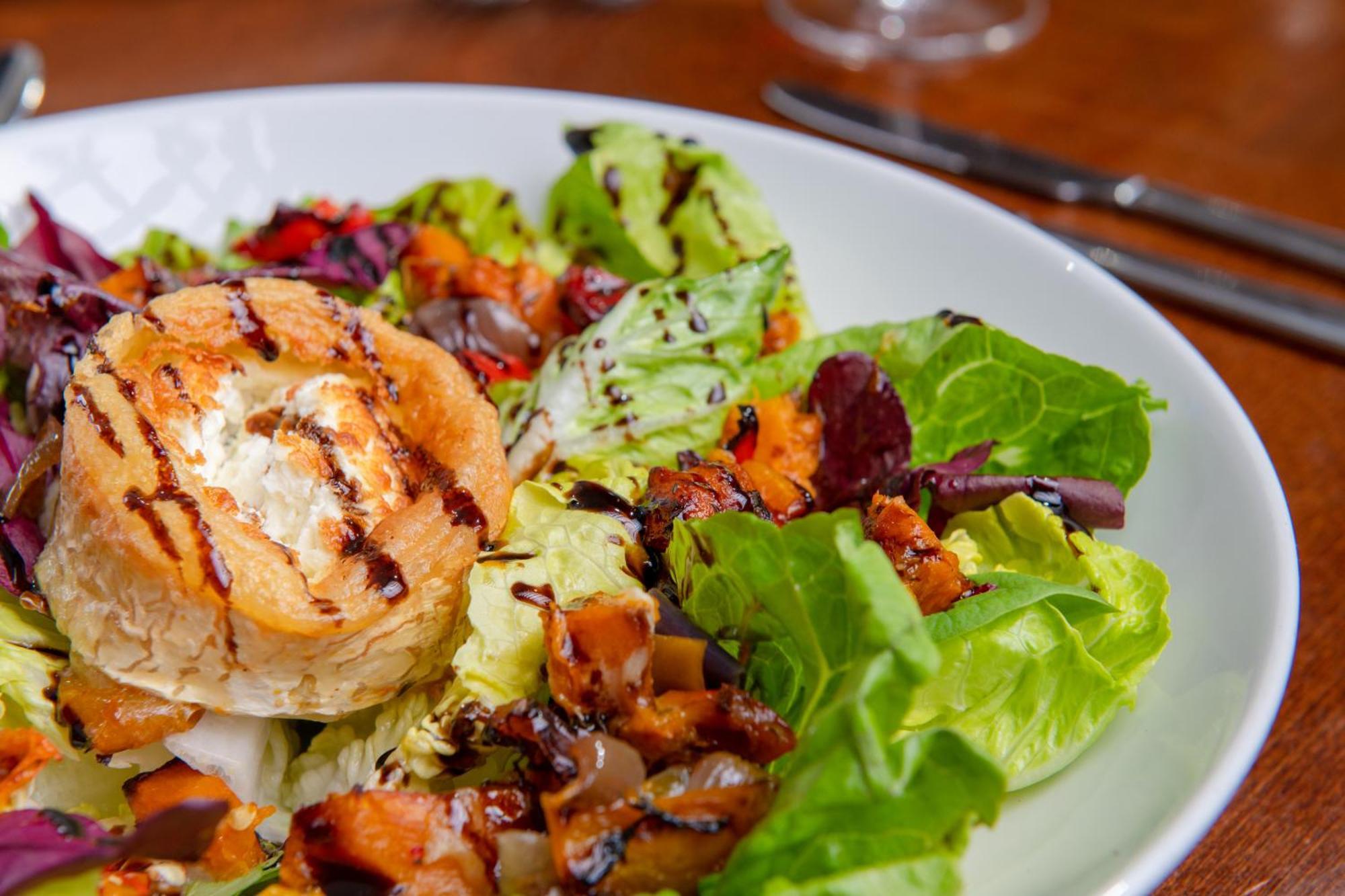 The Millstone, Mellor Hotel Blackburn  Exterior photo A salad with goat's cheese